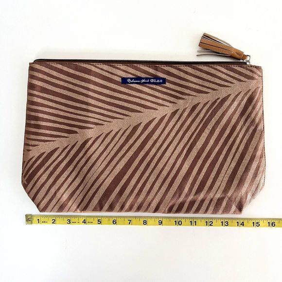 Bahama Hand Prints Set Clutch and Coin Purse-Retired and Rare! - Picture 5 of 13